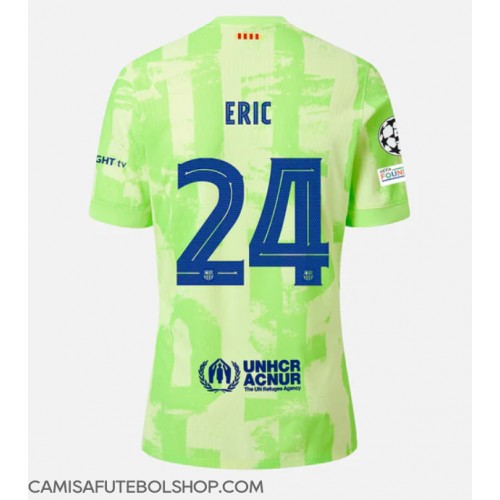 Camisa de time de futebol Barcelona Eric Garcia #24 Replicas 3º Equipamento 2024-25 Manga Curta